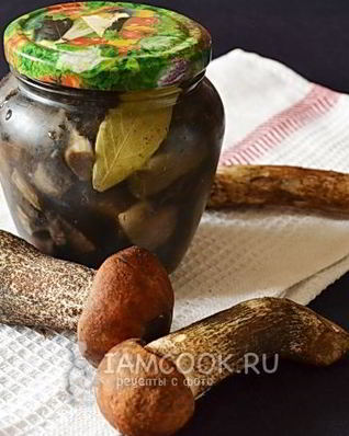 Подосиновики маринованные на зиму