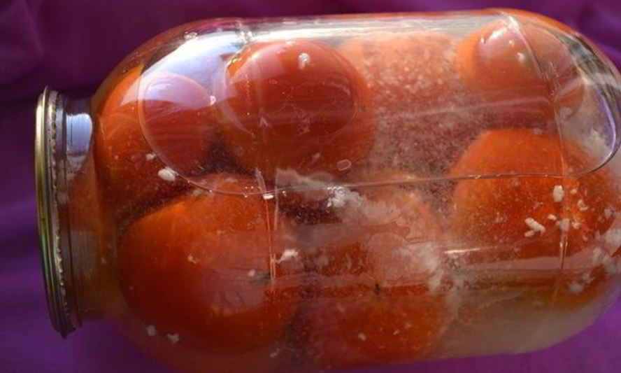 Рецепт томатов маринованных снежных