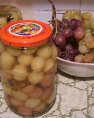 Виноград маринованный