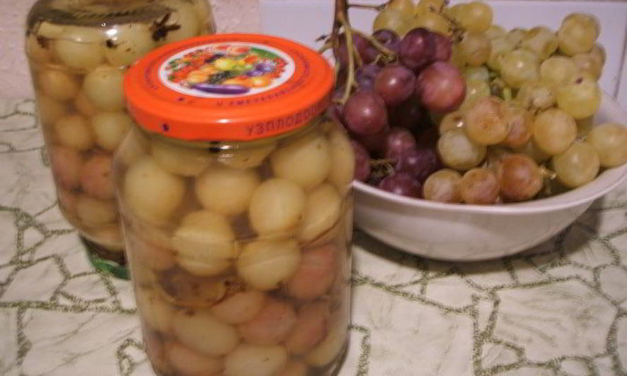 Рецепт винограда маринованного