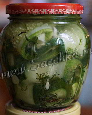 Переросшие огурцы на зиму