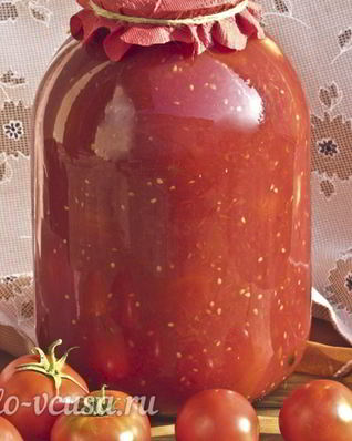 Помидоры в собственном соку на зиму