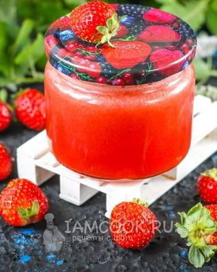 Сок из клубники на зиму