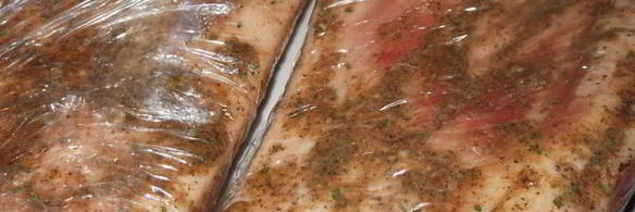 домашнее соленое сало по-быстрому