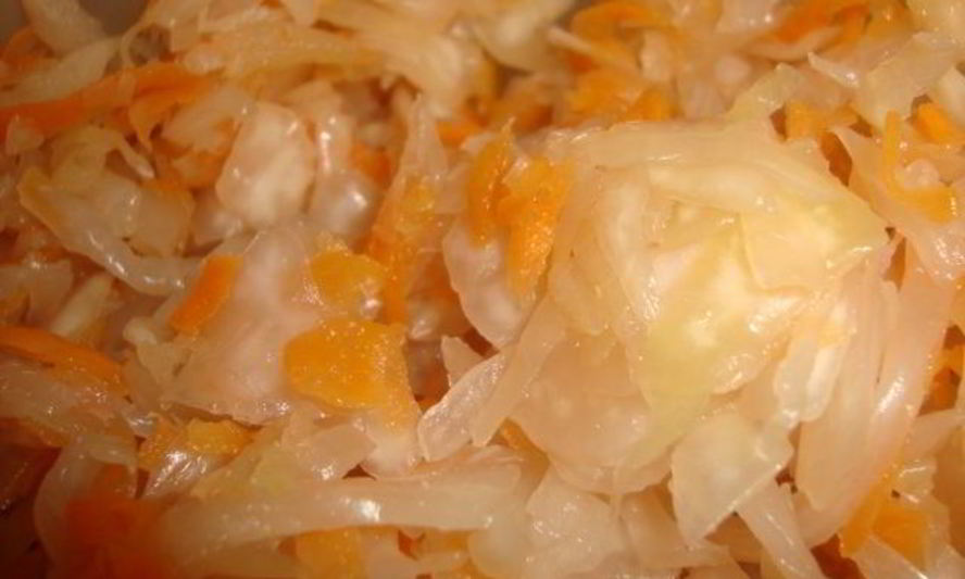Рецепт капусты горячей заливки