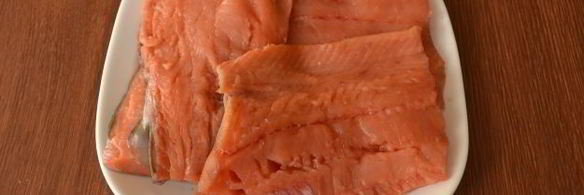 малосольный лосось с кориандром сухого посола