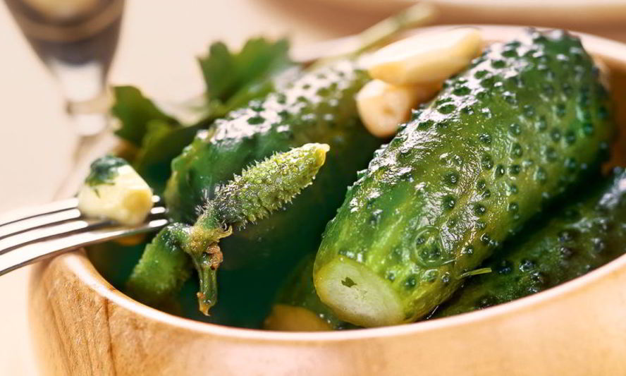 Рецепт малосольных огурцов хрустящих