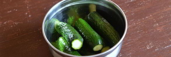 малосольные огурцы