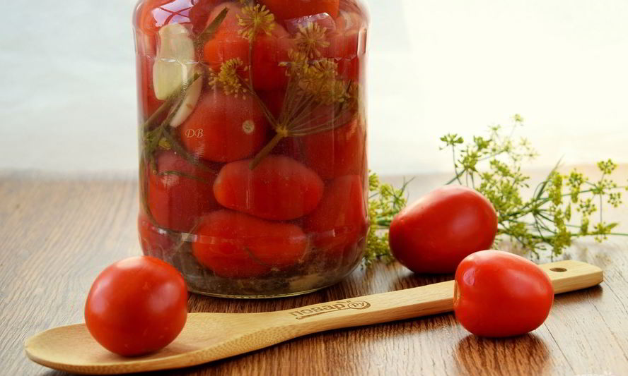Рецепт малосольных помидоров классических