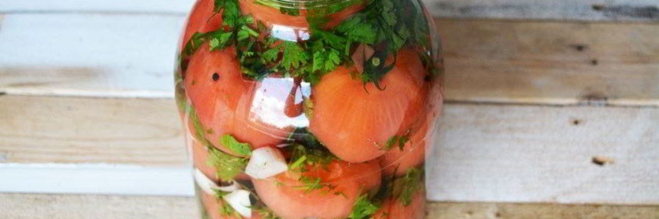 Малосольные помидоры по-грузински