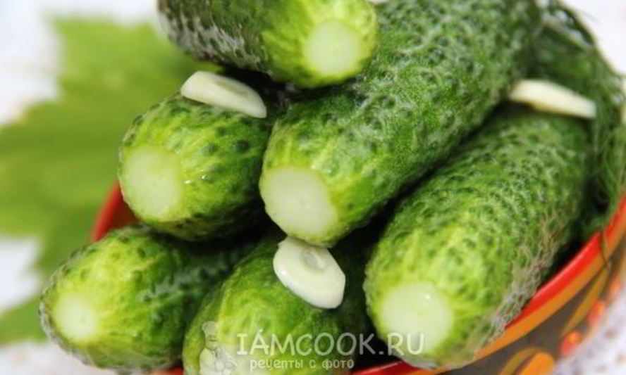 Рецепт огурцов малосольных на минеральной воде