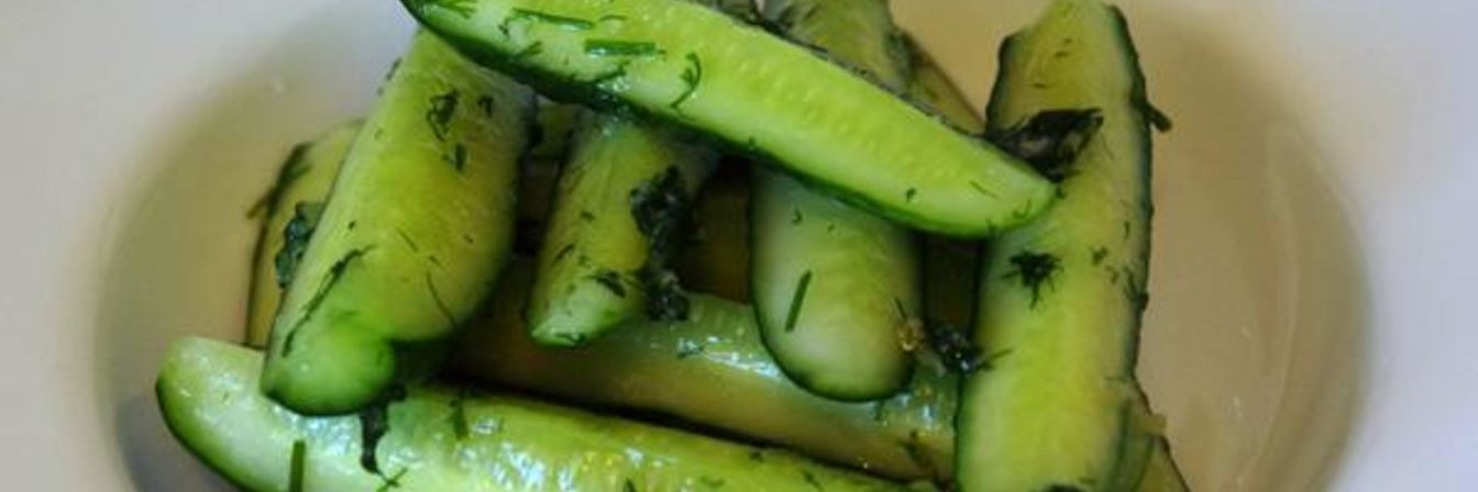 Огурцы малосольные