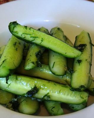 Огурцы малосольные