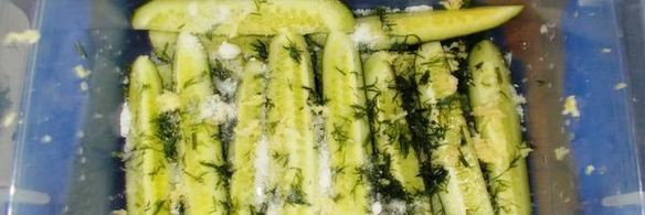 огурцы малосольные