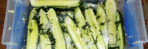 огурцы малосольные