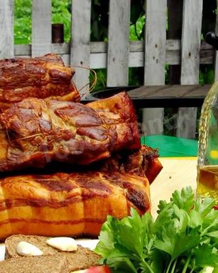 Сало холодного копчения