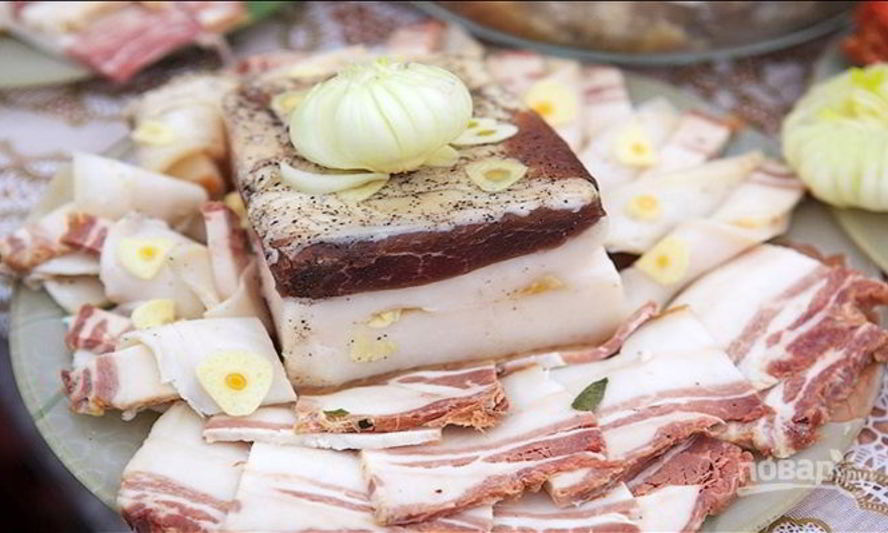 Рецепт сала соленого