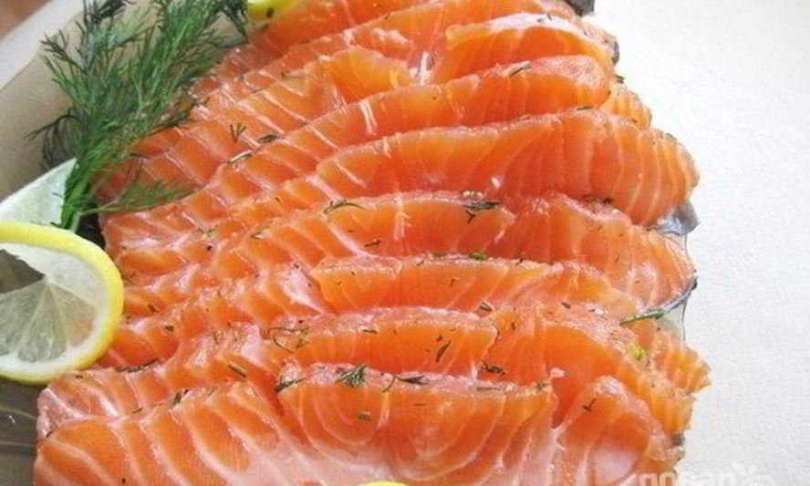 Рецепт слабосоленой семги