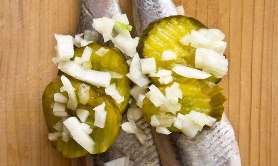 Рецепт соленой селедки