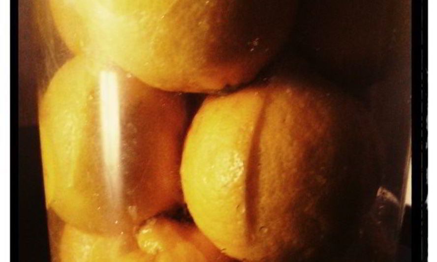 Рецепт соленых лимонов