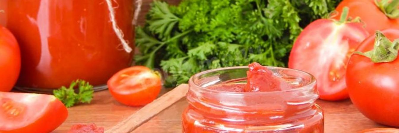 Томатная паста с чесноком на зиму