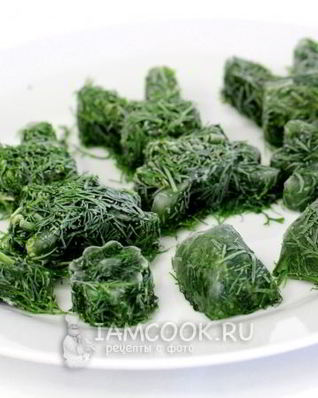 Укроп на зиму