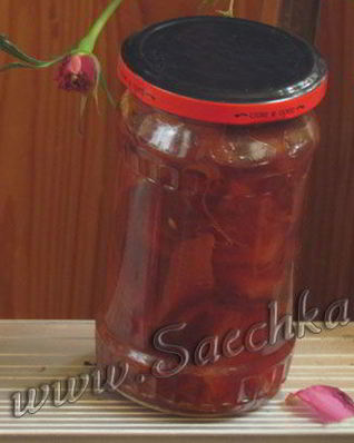 Айвовое варенье с апельсиновой цедрой и бальзамическим уксусом