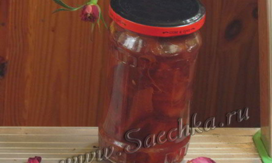 Рецепт айвового варенья с апельсиновой цедрой и бальзамическим уксусом