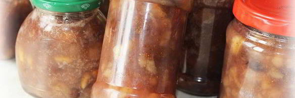 бананово-клубничное варенье