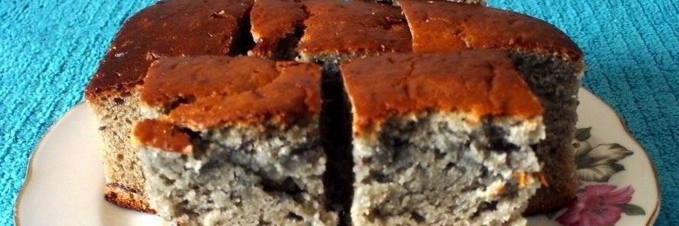 Бисквит со смородиновым вареньем