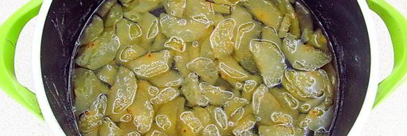 грушевое варенье дольками