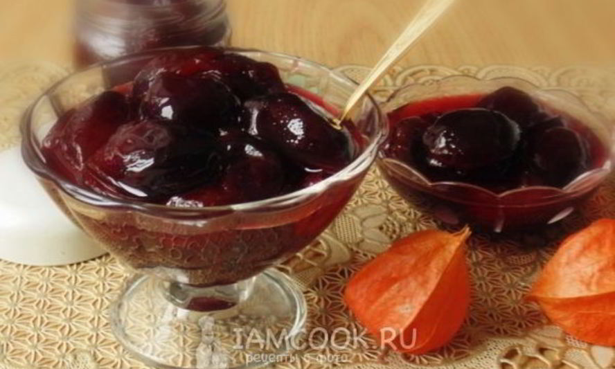 Рецепт густого варенья из слив без косточек