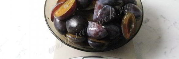 густое варенье из слив без косточек