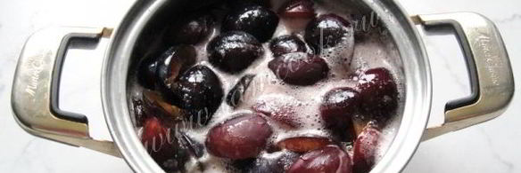 густое варенье из слив без косточек