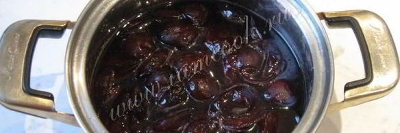 густое варенье из слив без косточек