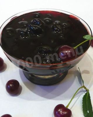 Густое вишневое варенье