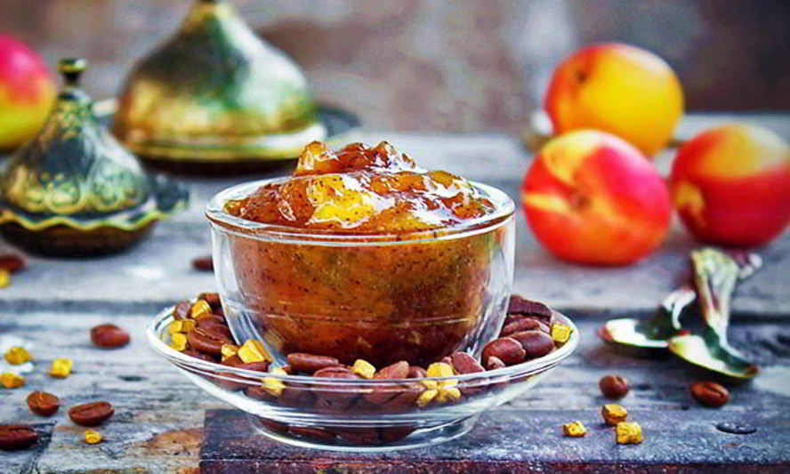 Рецепт кофейного конфитюра из нектаринов