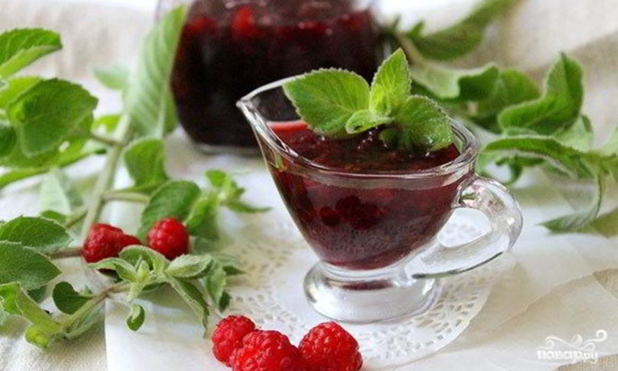 Рецепт малинового варенья жидкого