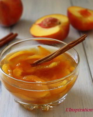Персиковое варенье с коньяком