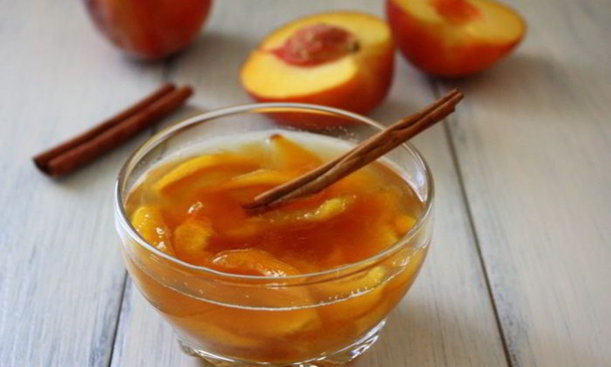 Рецепт персикового варенья с коньяком