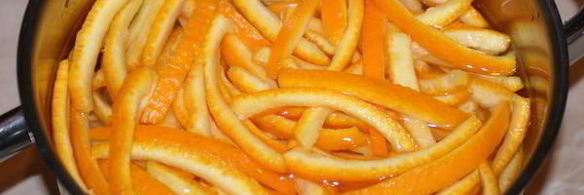 цукаты из апельсиновых корочек