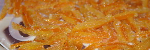 цукаты из апельсиновых корочек