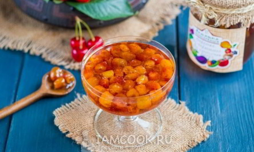 Рецепт варенья из черешни без косточек