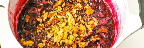 варенье из черешни с грецким орехом