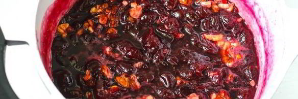 варенье из черешни с грецким орехом