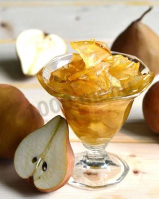 Варенье из груш дольками прозрачное