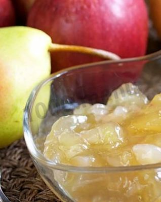 Варенье из груш и яблок на зиму