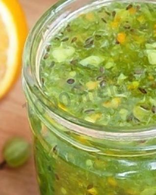 Варенье из крыжовника с лимоном и апельсинами на зиму