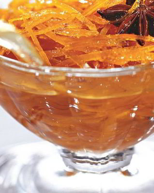 Варенье из цедры с анисом