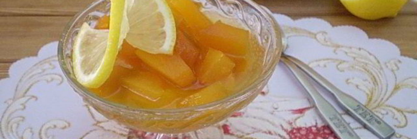 Варенье из тыквы с лимоном